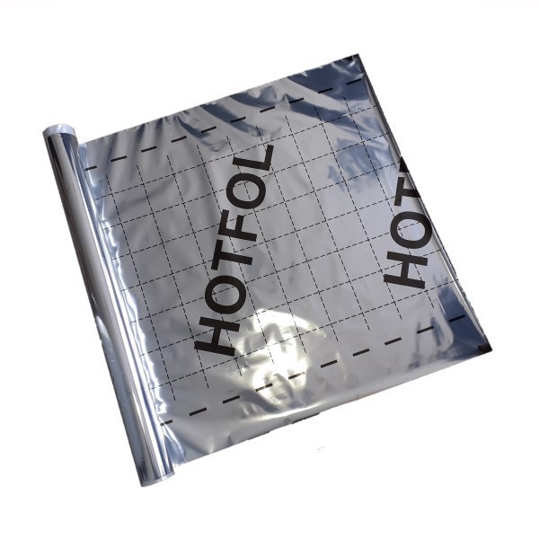 Padlófűtés alátétfólia hűtükrös Hotfol